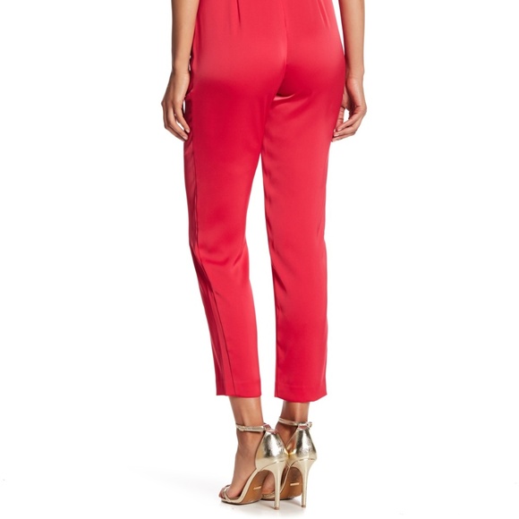 RACHEL Rachel Roy Glare Tie-Front Jumpsuit - Picture 4 of 8